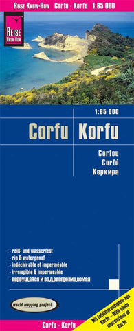 Buy map Korfu : 1:65 000 = Corfu : 1:65 000 = Corfou : 1:65 000 = Corfú : 1:65 000