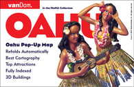 Buy map Oahu, Hawaii Pop-Up by VanDam