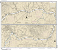 Buy map Willamette River  Walnut Eddy To Newburg (18529-10) by NOAA