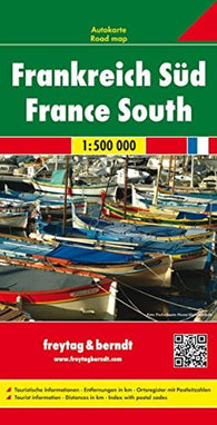 Buy map France, Southern by Freytag-Berndt und Artaria