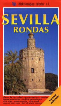 Buy map Seville, Ronda, Spain by Distrimapas Telstar, S.L.