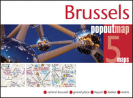 Buy map Brussels, Belgium, PopOut Map by PopOut Products, Compass Maps Ltd.