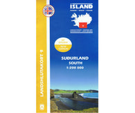 Buy map Southern Iceland, Regional Map 9 - 1:200,000