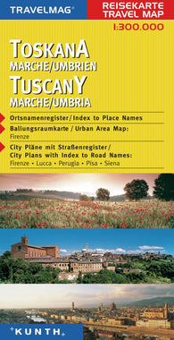 Buy map Tuscany, Italy by Kunth Verlag