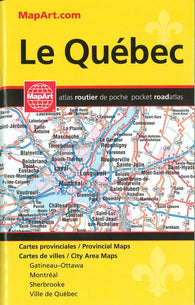 Buy map Quebec, Pocket Road Atlas by Canadian Cartographics Corporation