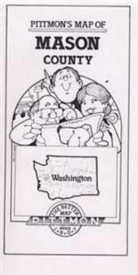 Buy map Mason County, Washington by Pittmon Map Company