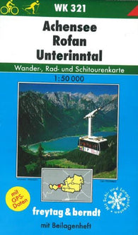 Buy map Achensee-Rofan-Unter Inntal, WK 321 by Freytag-Berndt und Artaria