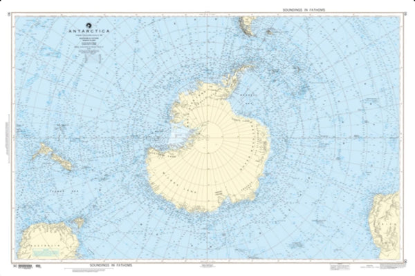 Buy map Antarctica (NGA-90-5) by National Geospatial-Intelligence Agency