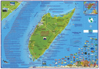 Buy map Caribbean Map, Cozumel Dive and Guide, laminated, 2010 by Frankos Maps Ltd.