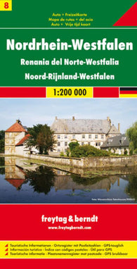 Buy map Germany, North Rhine-Westphalia by Freytag-Berndt und Artaria