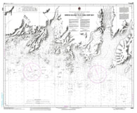 Buy map Wreck Island to/a Cinq Cerf Bay by Canadian Hydrographic Service
