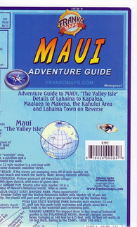 Buy map Maui, Hawaii, Guide Map Things to See and Do by Frankos Maps Ltd.