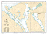 Buy map Malaspina Inlet, Okeover Inlet and/et Lancelot Inlet by Canadian Hydrographic Service
