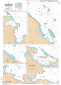 Buy map Ports et moulllages de la cote Sud-Est de la Nouvelle-Caledonie by SHOM