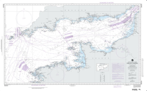 Buy map English Channel (NGA-36005-2) by National Geospatial-Intelligence Agency
