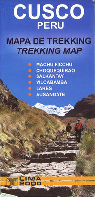 Buy map Cusco, Peru : Trekking Map