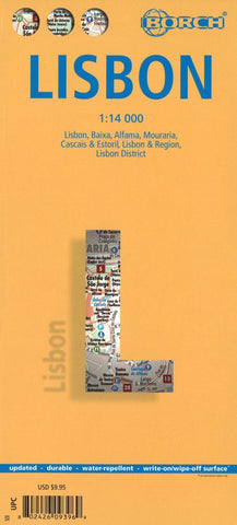 Buy map Lisbon City Map