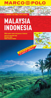 Buy map Malaysia and Indonensia by Marco Polo Travel Publishing Ltd