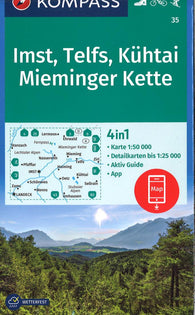Buy map Imst-Telfs-Kühtal Hiking Map & Guide