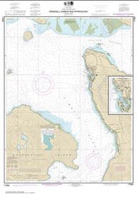 Buy map Wrangell Harbor and approaches; Wrangell Harbor (17384-10) by NOAA