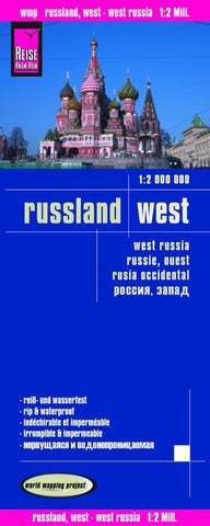 Buy map Russia, Western by Reise Know-How Verlag