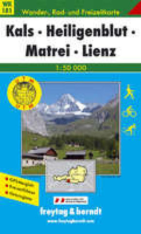 Buy map Kals, Heiligenblut,Matrei, Lienz, WK 181 by Freytag-Berndt und Artaria