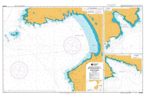 Buy map APPROACHES TO WAITANGI (2683) by Land Information New Zealand (LINZ)