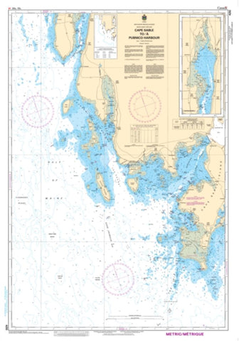 Buy map Cape Sable to/a Pubnico Harbour by Canadian Hydrographic Service
