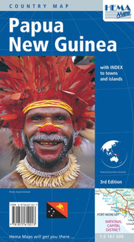 Buy map Papua New Guinea by Hema Maps