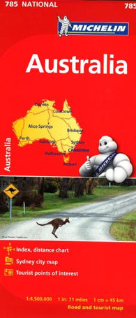 Buy map Australia (785) by Michelin Maps and Guides