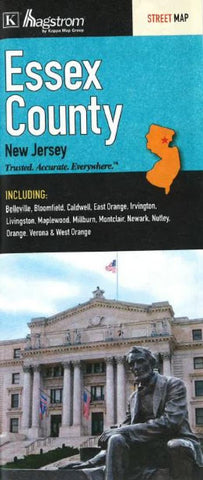 Buy map Essex County, New Jersey by Kappa Map Group