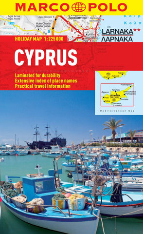 Buy map Cyprus by Marco Polo Travel Publishing Ltd