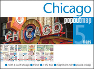 Buy map Chicago, Illinois, PopOut Map by PopOut Products, Compass Maps Ltd.