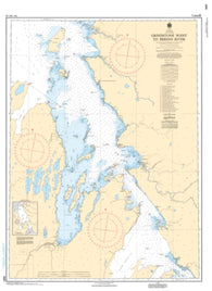 Buy map Grindstone Point to Berens River by Canadian Hydrographic Service