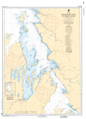 Buy map Grindstone Point to Berens River by Canadian Hydrographic Service