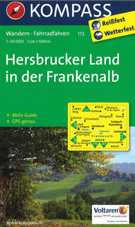 Buy map Hersbrucker Land in der Frankenalb Hiking Map