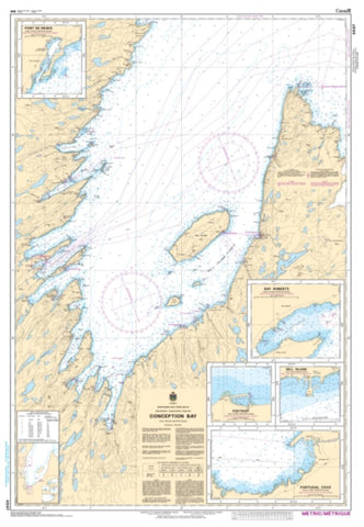 Buy map Conception Bay by Canadian Hydrographic Service