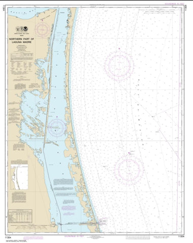 Buy map Northern part of Laguna Madre (11304-14) by NOAA