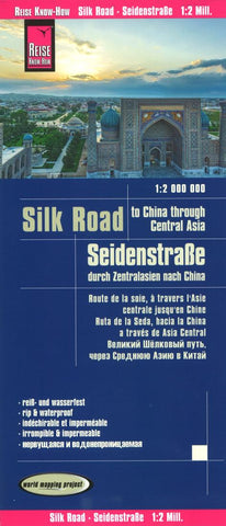 Buy map Silk Road Map by Reise Know-How Verlag