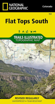 Buy map Flat Tops South Trails Illustrated Map