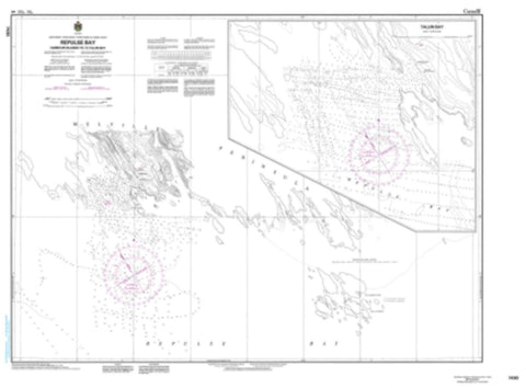 Buy map Repulse Bay Harbours Islands to/a Talun Bay by Canadian Hydrographic Service