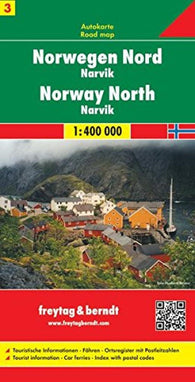 Buy map Norway, North, Narvik by Freytag-Berndt und Artaria