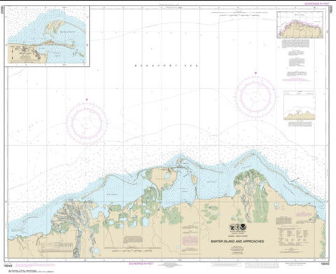 Buy map Barter Island and approaches; Bernard Harbor (16043-8) by NOAA