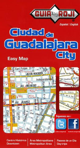 Buy map Guadalajara, Mexico by Guia Roji