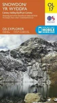 Buy map Snowdon/Yr Wyddfa and Conwy Valley/Dyffryn Conwy : OS Explorer : 1:25,000 scale