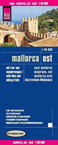 Buy map Mallorca ost = East Mallorca = Majorque, est = Mallorca este
