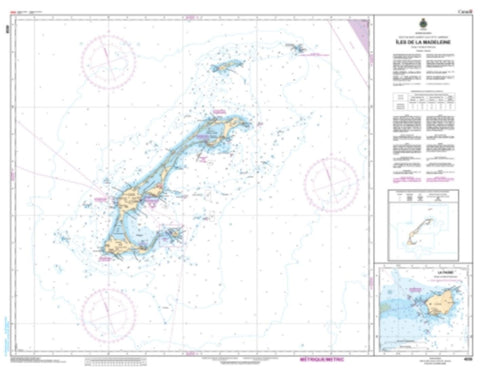 Buy map Iles de la Madeleine by Canadian Hydrographic Service