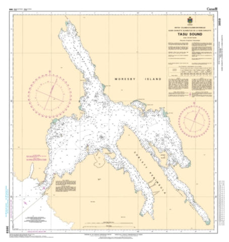 Buy map Tasu Sound by Canadian Hydrographic Service