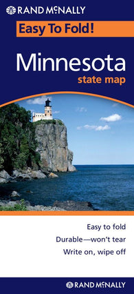 Buy map Minnesota, Easy to Fold by Rand McNally