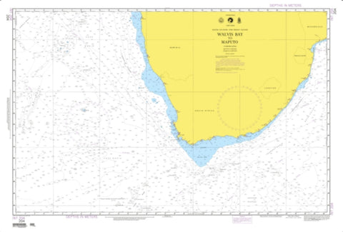 Buy map Walvis Bay To Maputo (NGA-204-4) by National Geospatial-Intelligence Agency